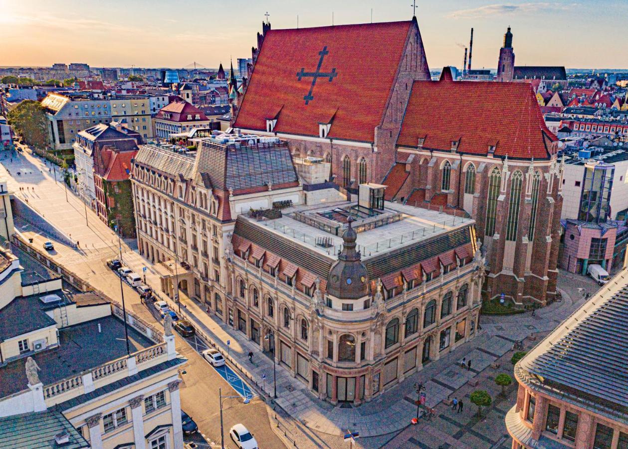 Hotel Monopol Wroclaw Bagian luar foto The university library